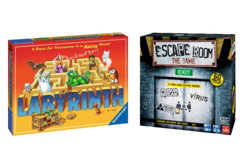 Ingenious and Escape Room - Board Games!