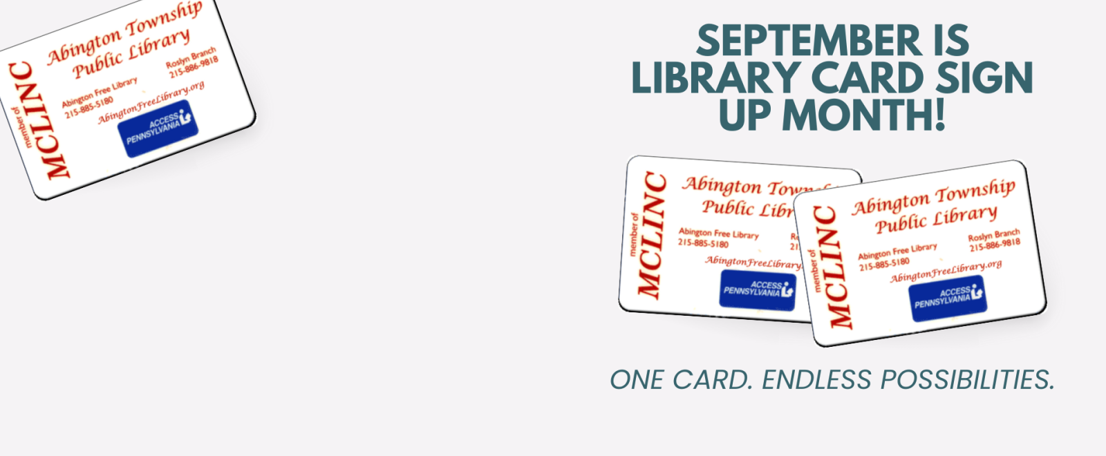library card month