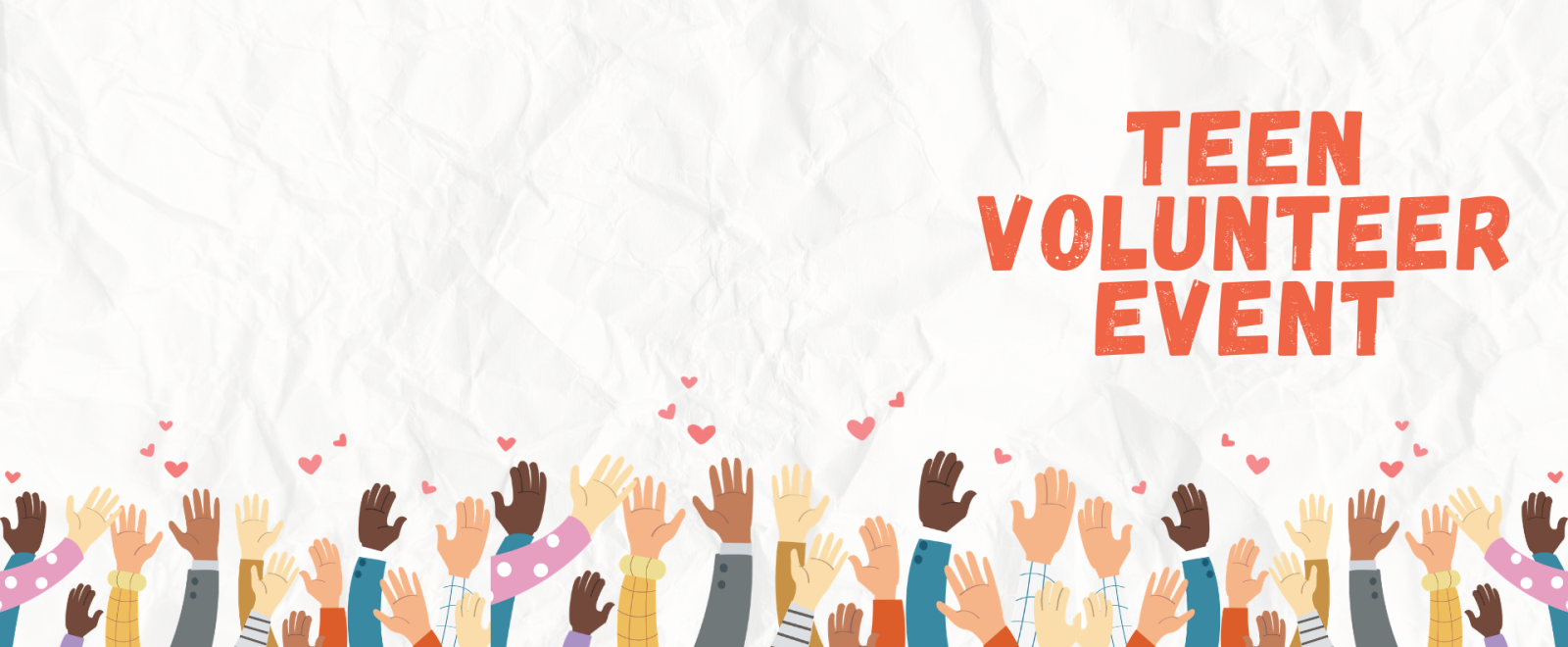 teen volunteer event 