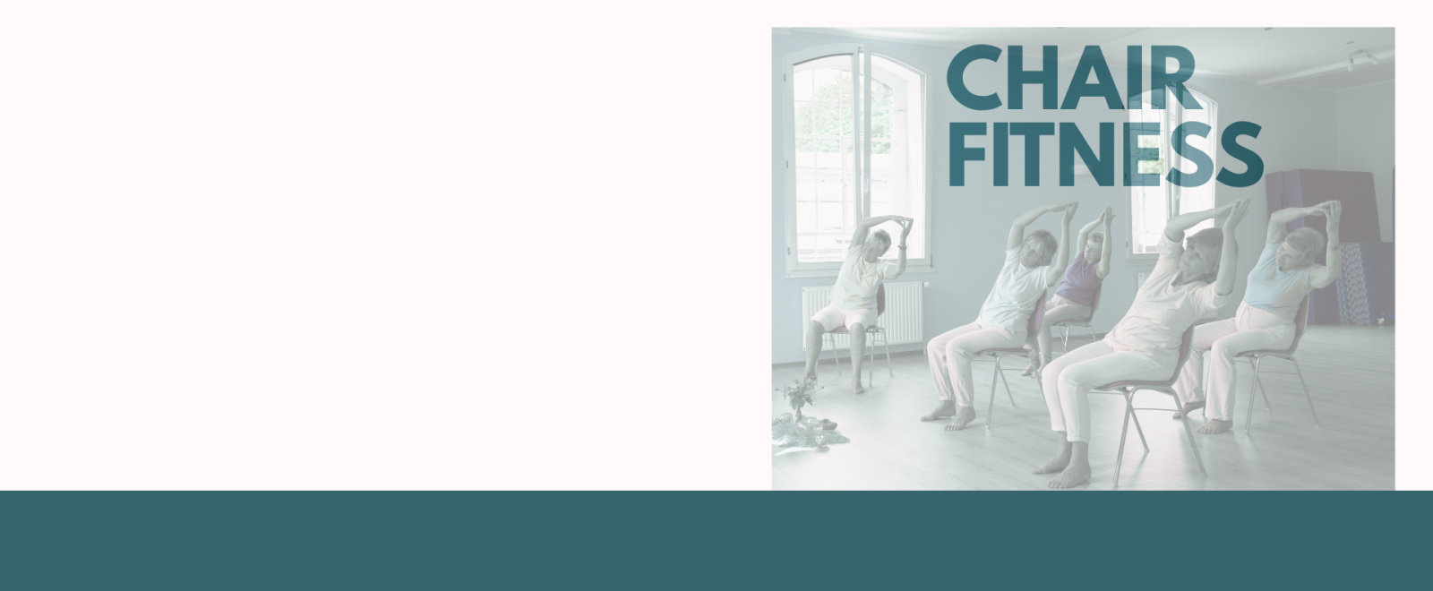 Chair Fitness Class at the Abington Free Library for adults of all abilities on Monday, August 24 at 10:00 a.m. Registration required.