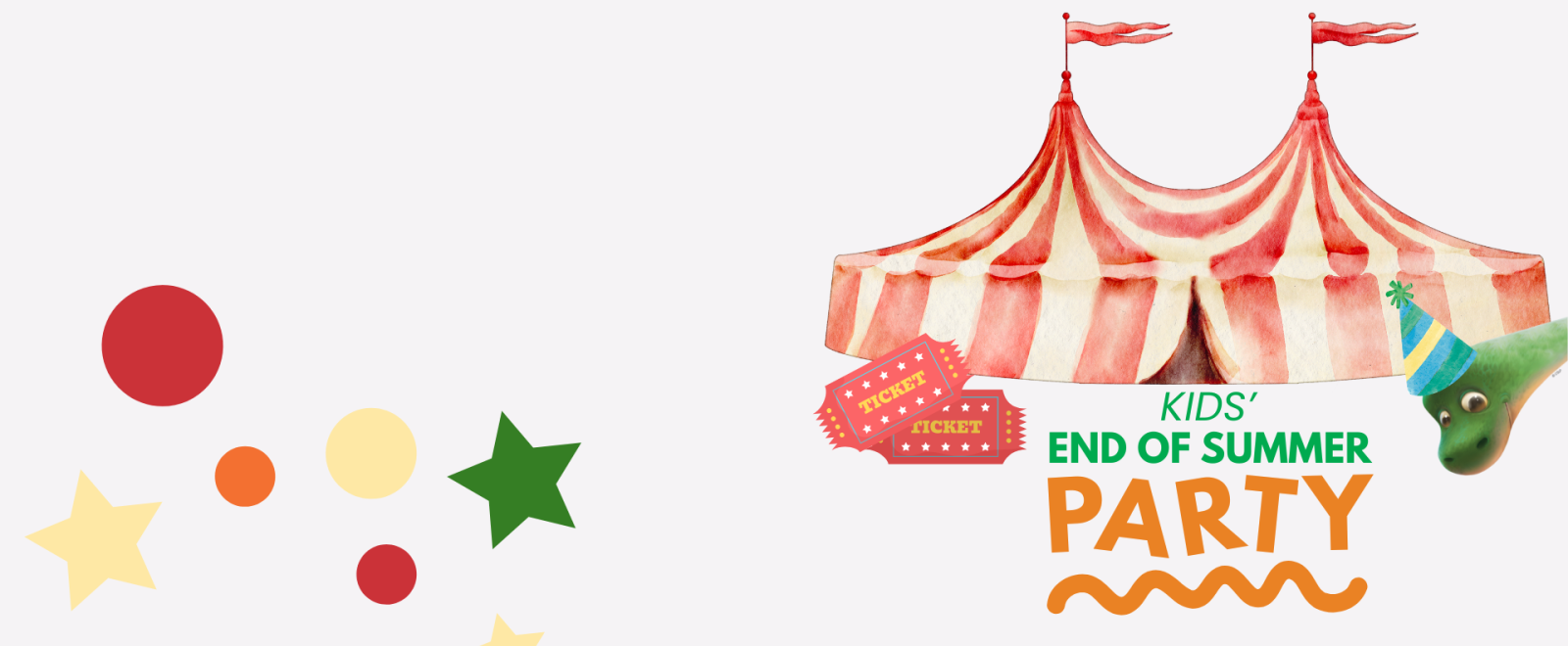 Kids End of Summer Party at the Abington Free Library on Saturday, August 22 at 10:30 a.m.